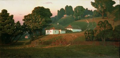 Evening in the Ukraine, 1878 by Arkip Ivanovic Kuindzi